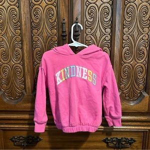 Modern baby gap KINDNESS pullover hoodie size 4